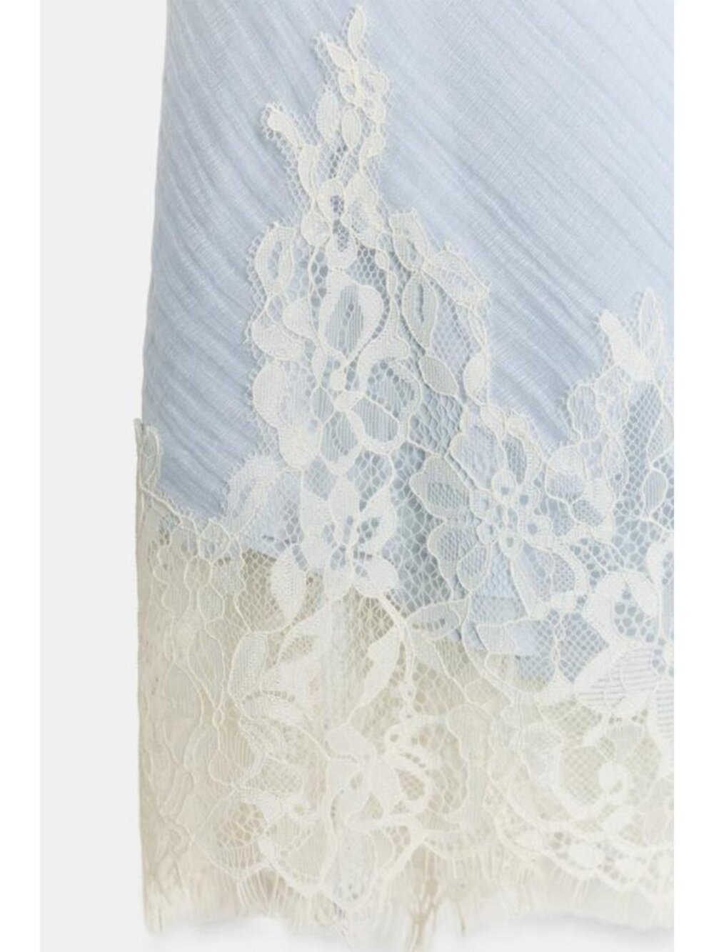 ZARA LACE MIDI SKIRT - Picture 9 of 10